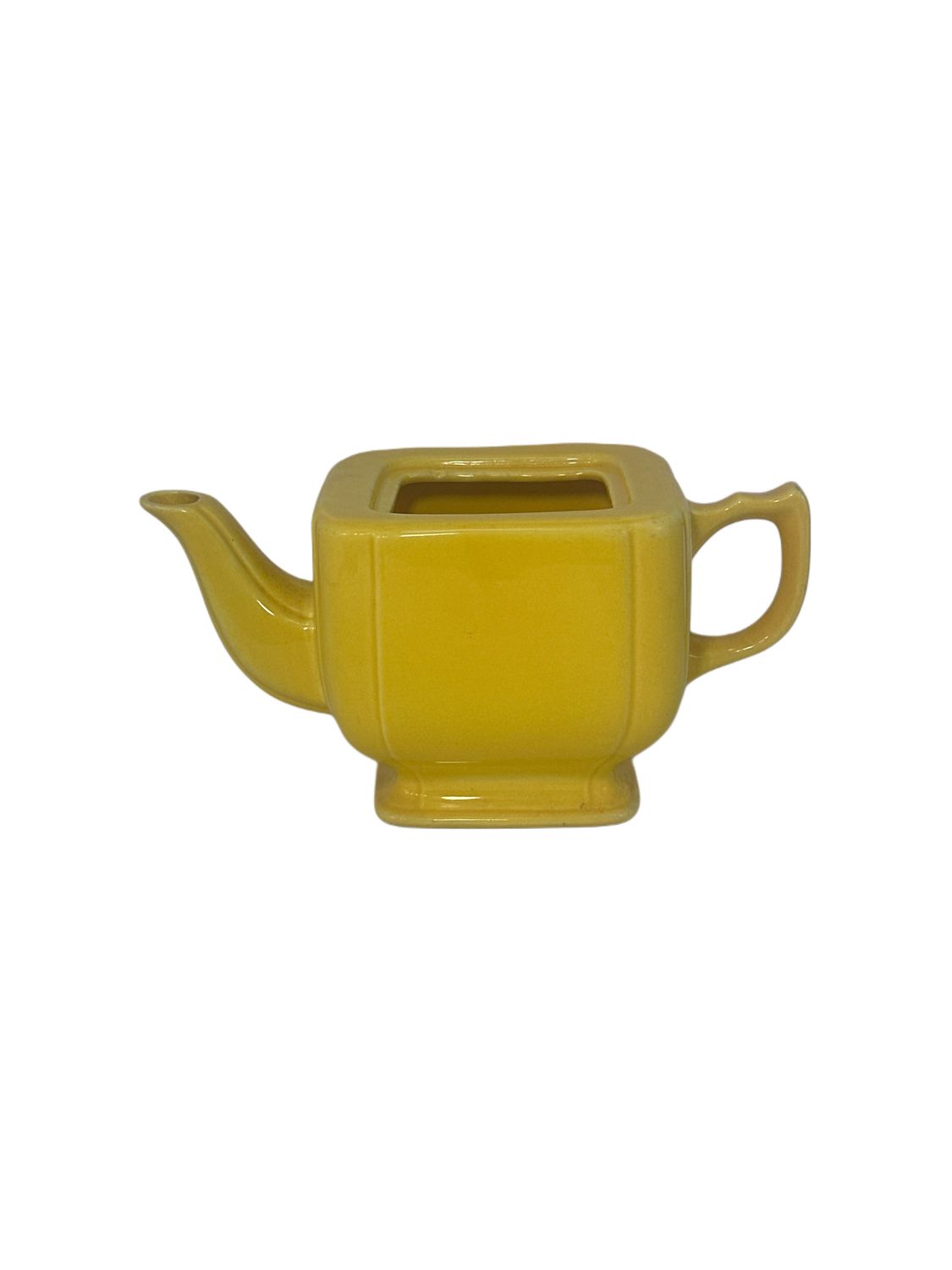 RIVIERA YELLOW TEAPOT NO LID 3 3/4"
