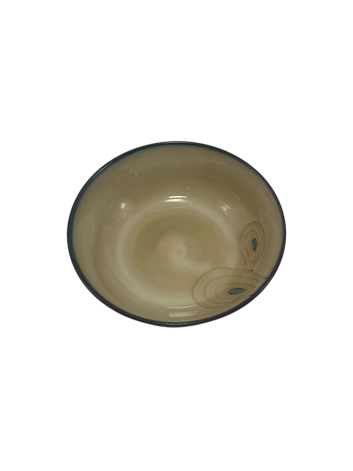 TEAL REACTIVE SOUP BOWL 8"