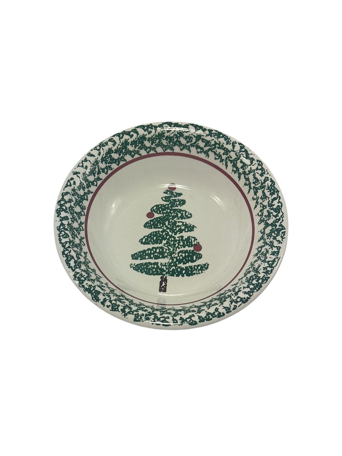 CHRISTMAS TREE (FUO5) COUPE SOUP BOWL