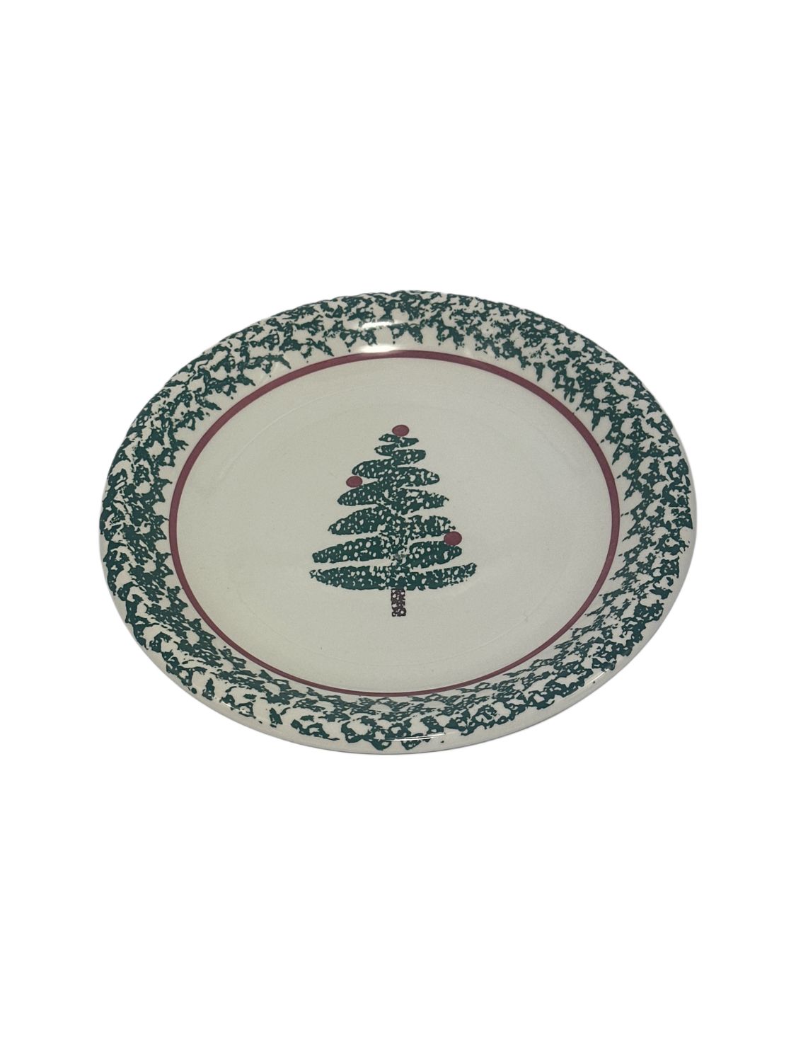 CHRISTMAS TREE 10 5/8" DINNER PLATE