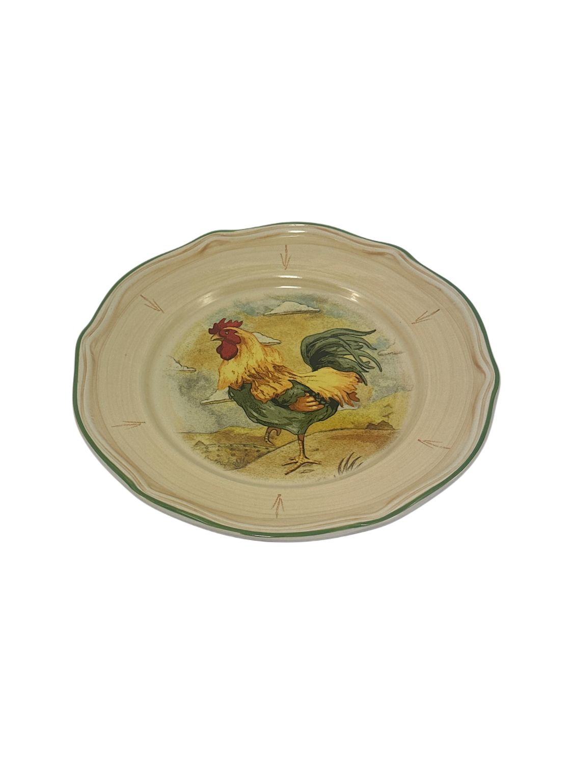 ROYAL ROOSTER DINNER PLATE 10"