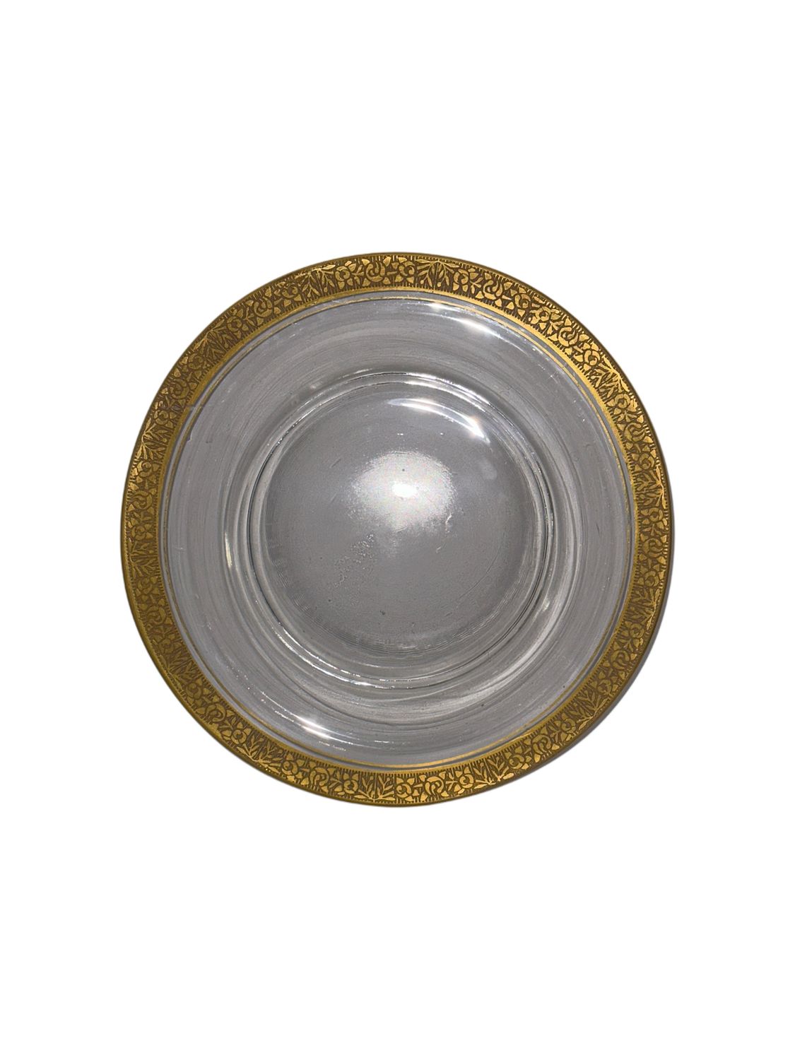 GOLD TRIM LUNCHEON PLATE 9"