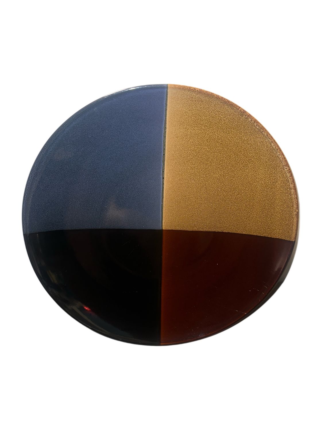 CUBISM ROUND CHOP PLATE 13 1/4"