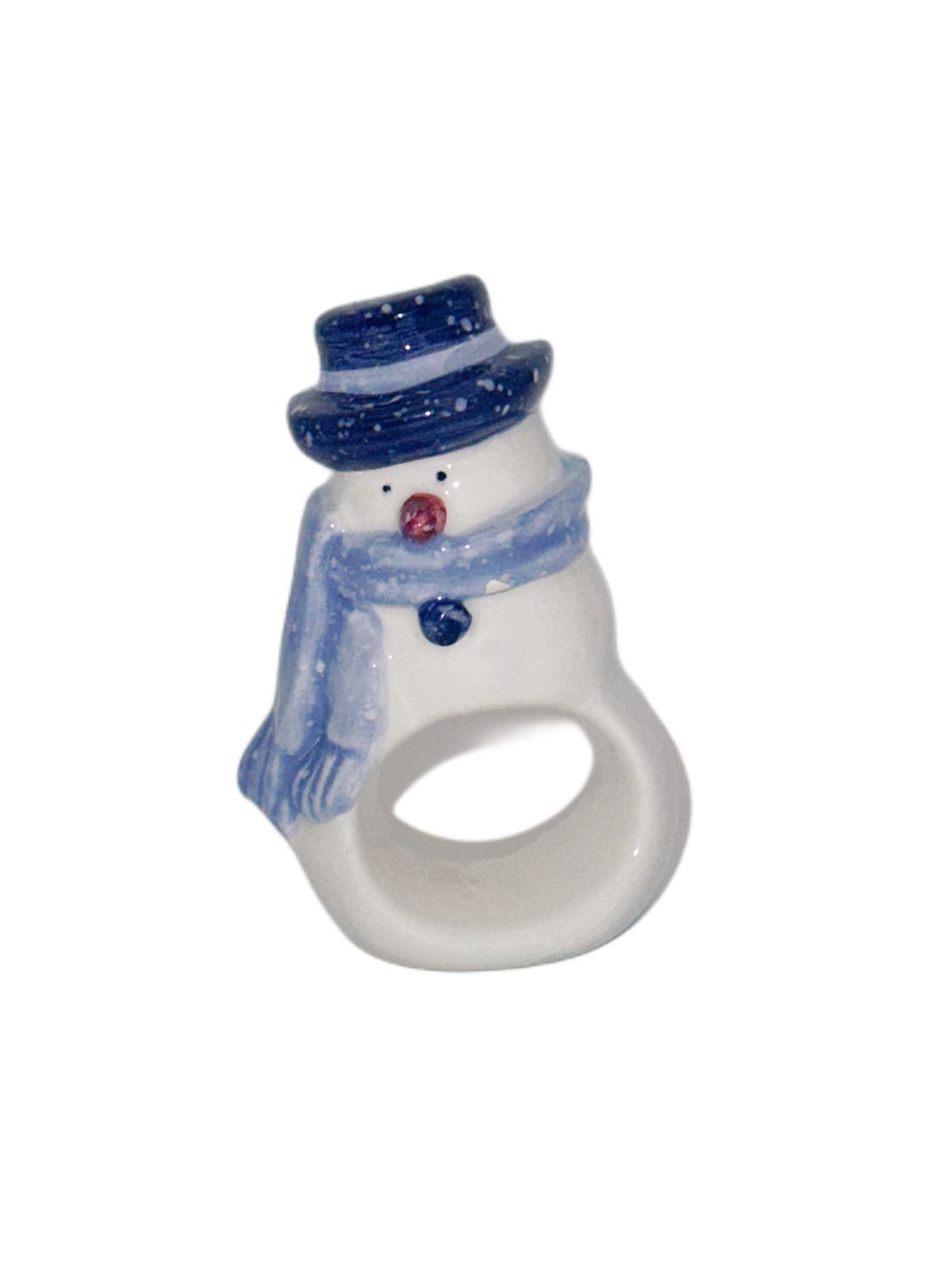WINTER FROST SNOWMAN NAPKIN RING