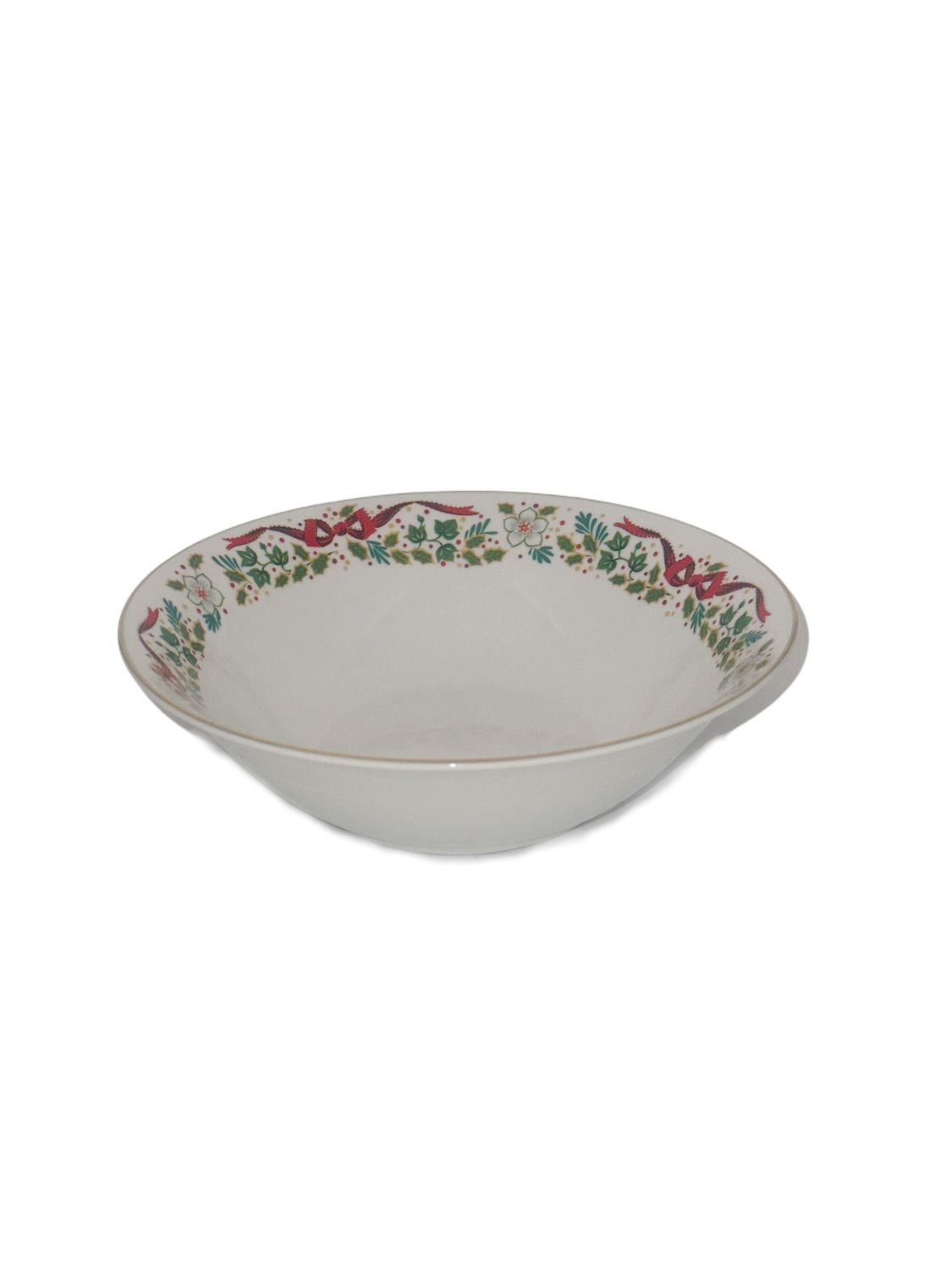 TWELVE DAYS  OF CHRISTMAS VEGETABLE BOWL 9 1/8"
