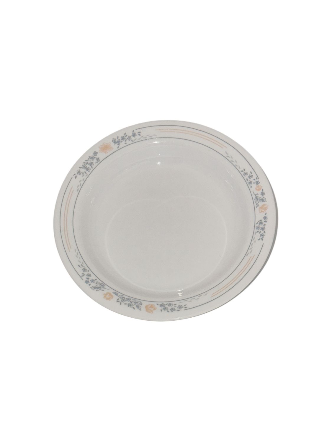 APRICOT GROVE SOUP BOWL RIMMED 8 1/2"
