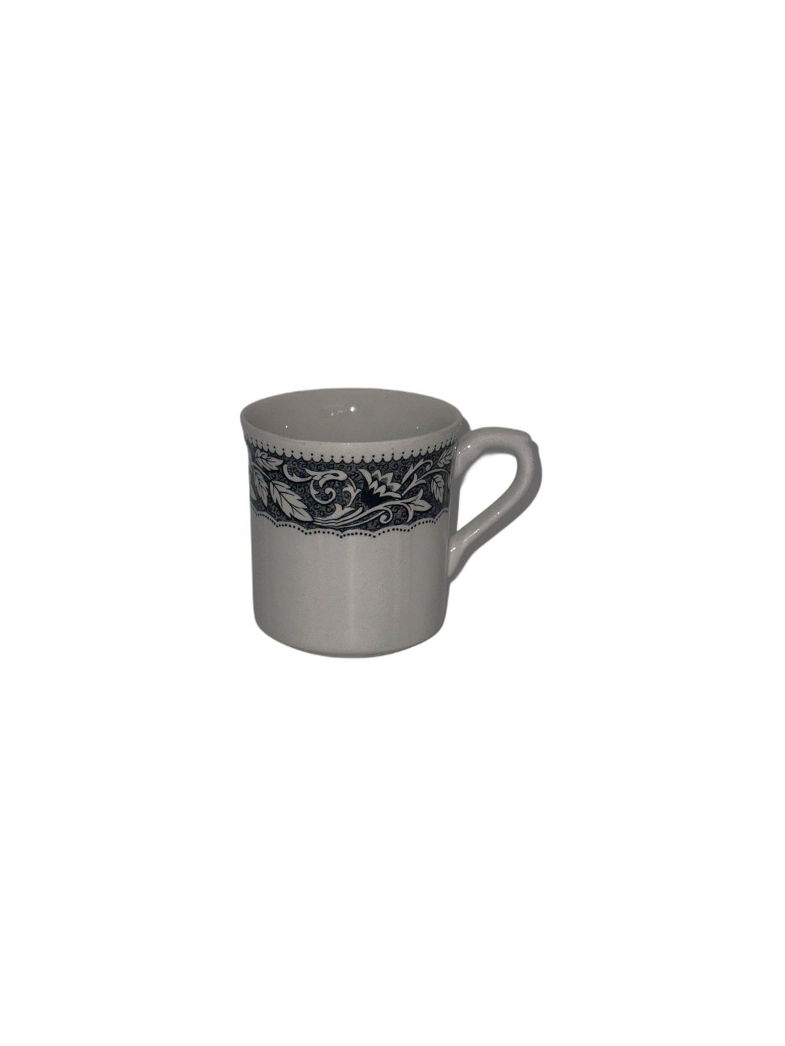 RENAISSANCE BLACK FLAT CUP 3"