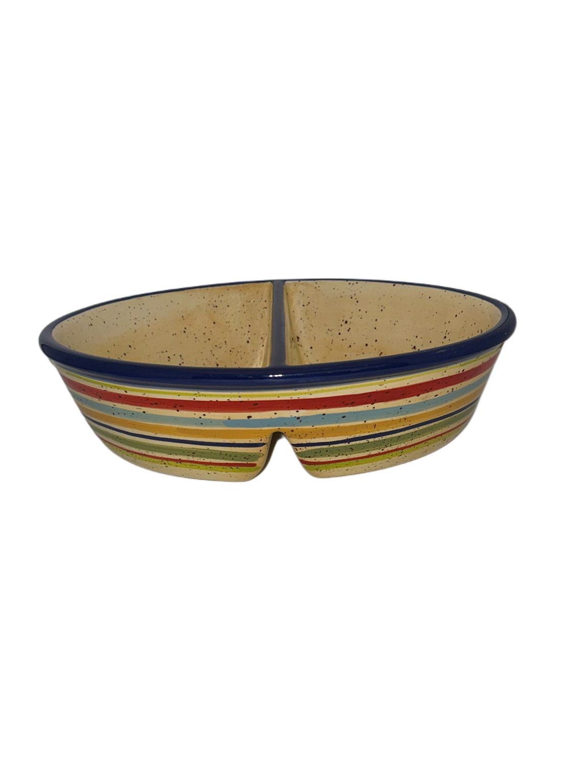 SEDONA 10" OVAL DIVIDED VEGETABLE BOWL