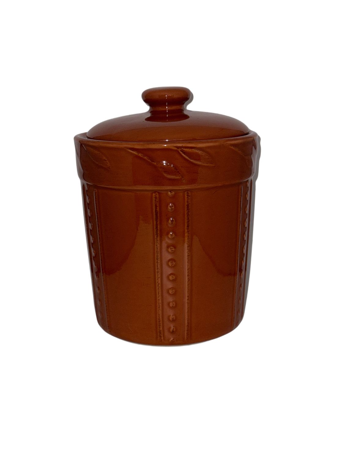 SORRENTO RUST LARGE CANISTER