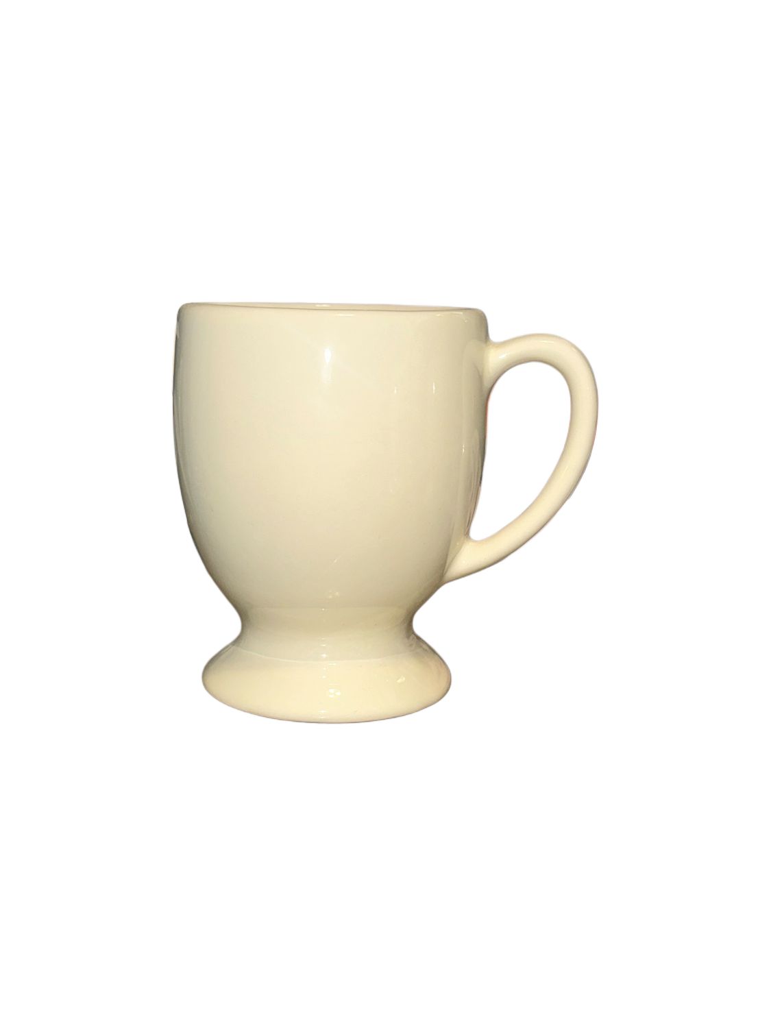HOSPITALITY IVORY PEDESTAL MUG 4 1/2"