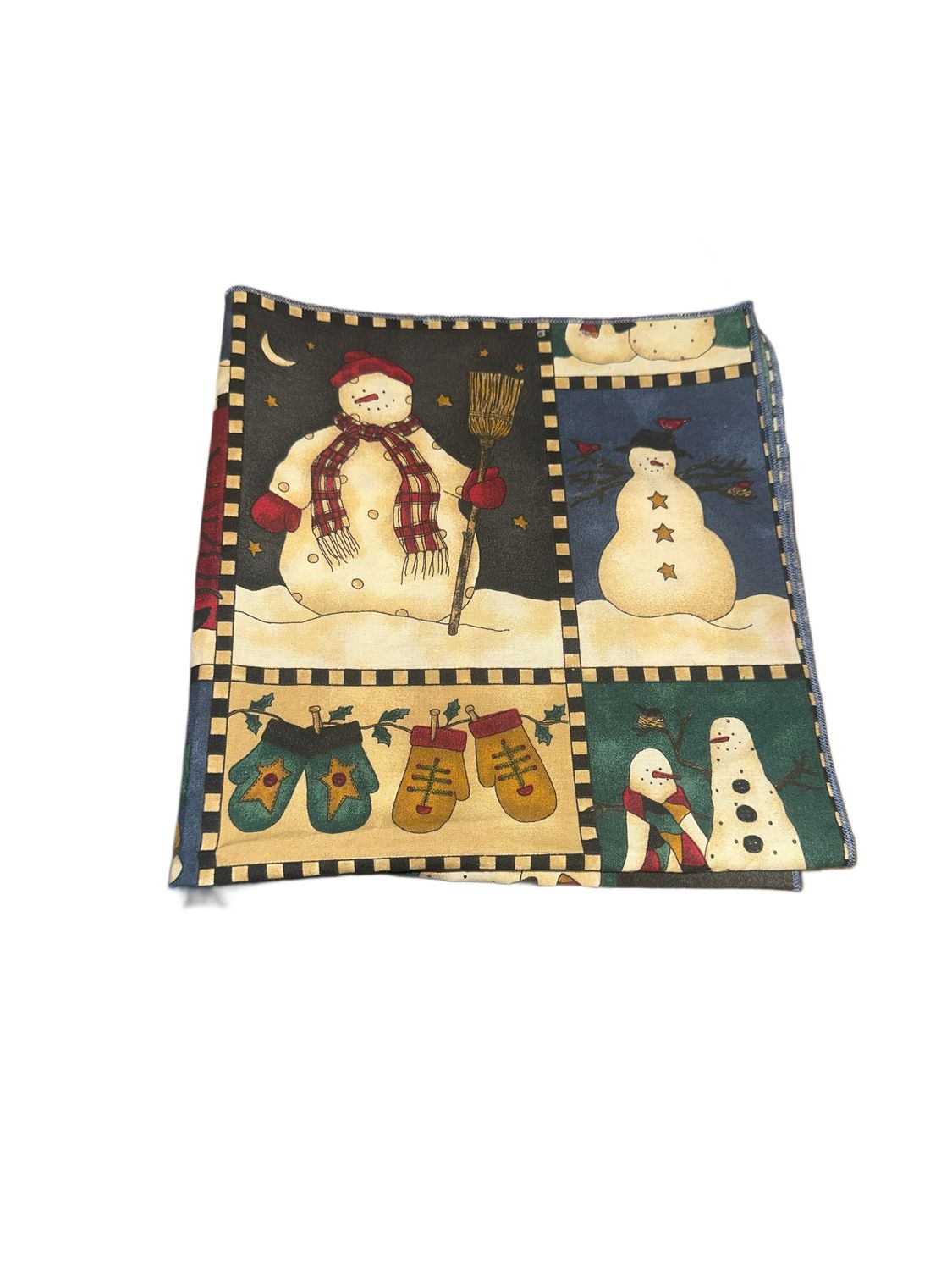 SNOWMAN CLOTH NAPKIN