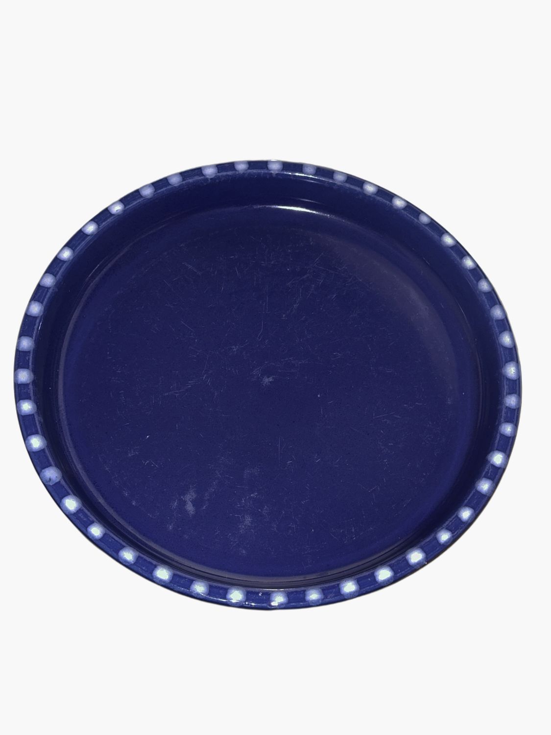 RHYTHM- BLUE DINNER PLATE 10"