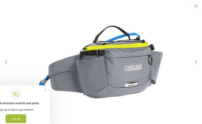 CB MULE 5 WAIST 50oz GUN METAL