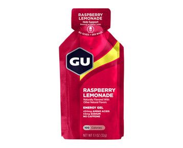 GU GELS RASBERRY LEMON single