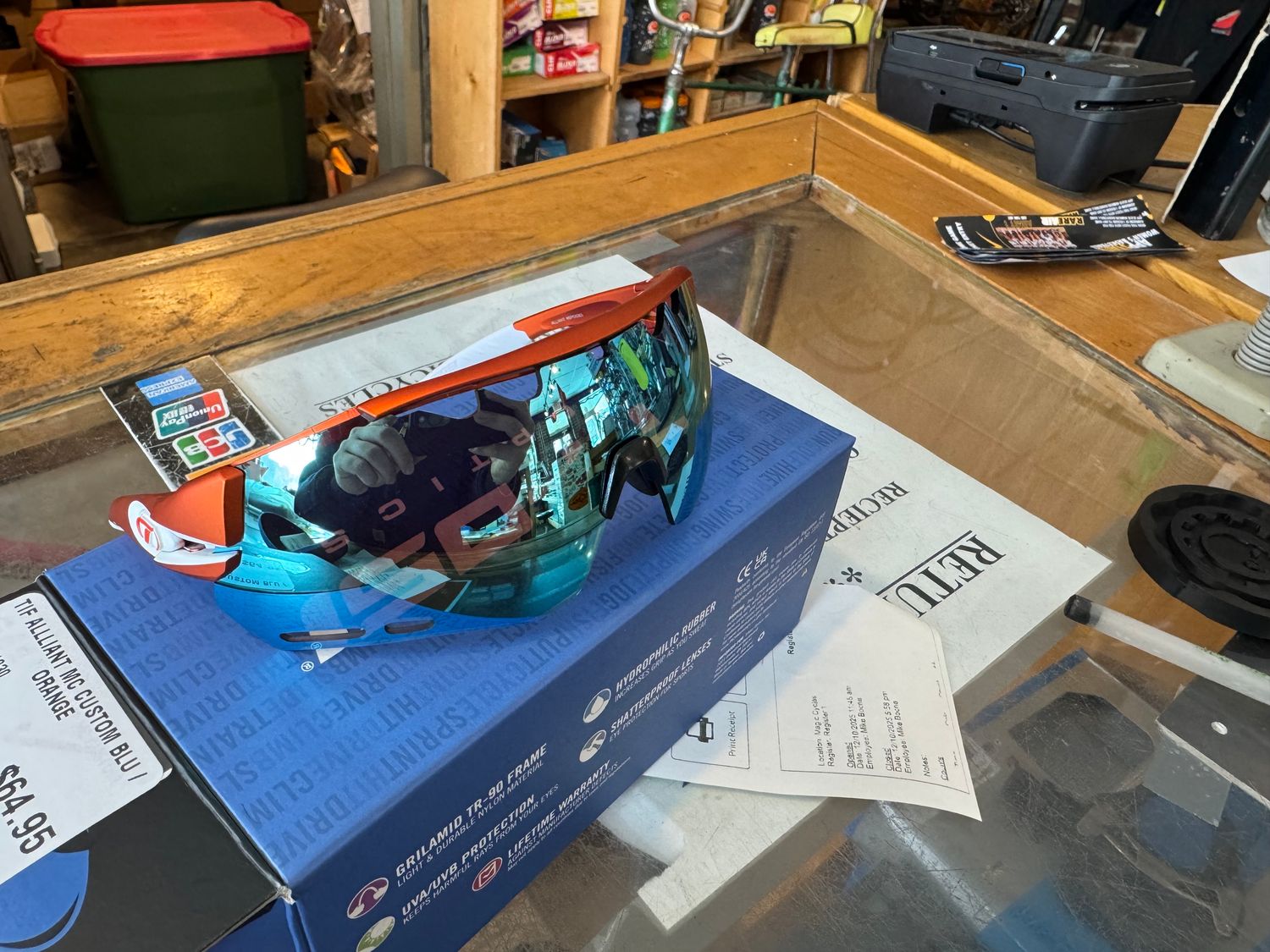 TIF ALLLIANT MC CUSTOM BLU / ORANGE