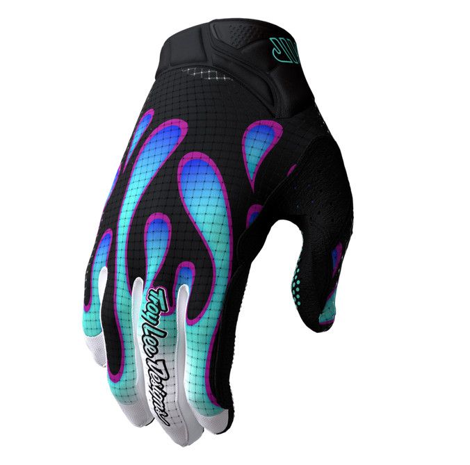 TL AIR OVERSPRAY BLK TEAL XL