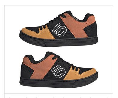 5/10 M FREERIDER BLK/WHT/ ORANGE 10