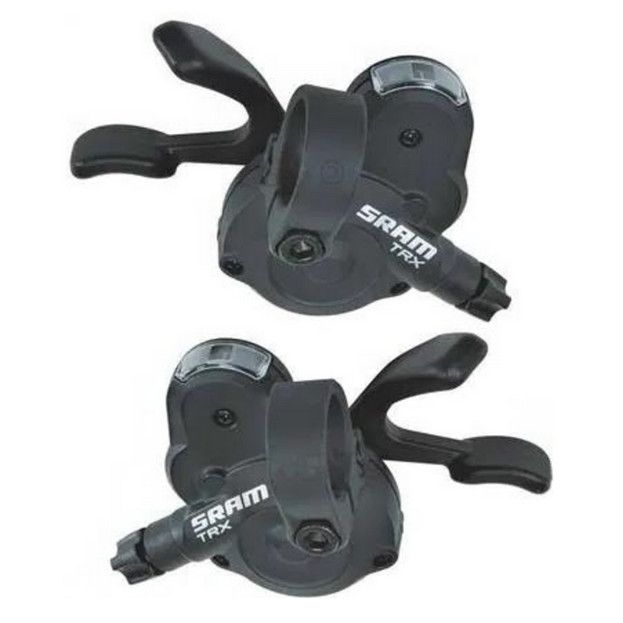 SRAM 8 x 3 spd TRX SHIFTER SET 2 to 1 SHIMANO