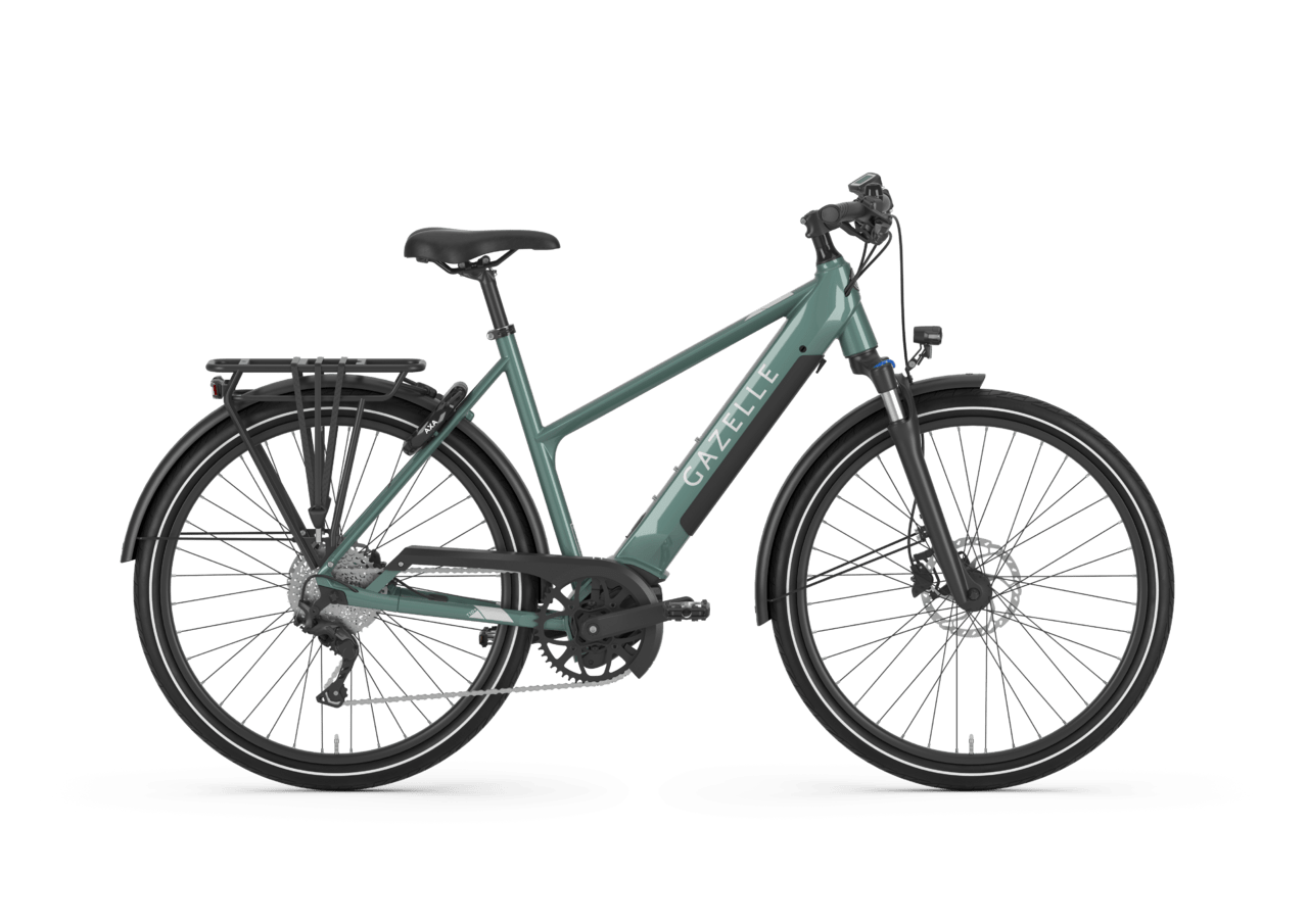 Gazelle Medeo T10+, Color: Petrol Blue - Mid-Step, Size: 45