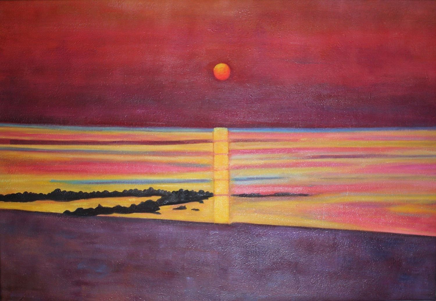 Sunset By Felix Vallotton