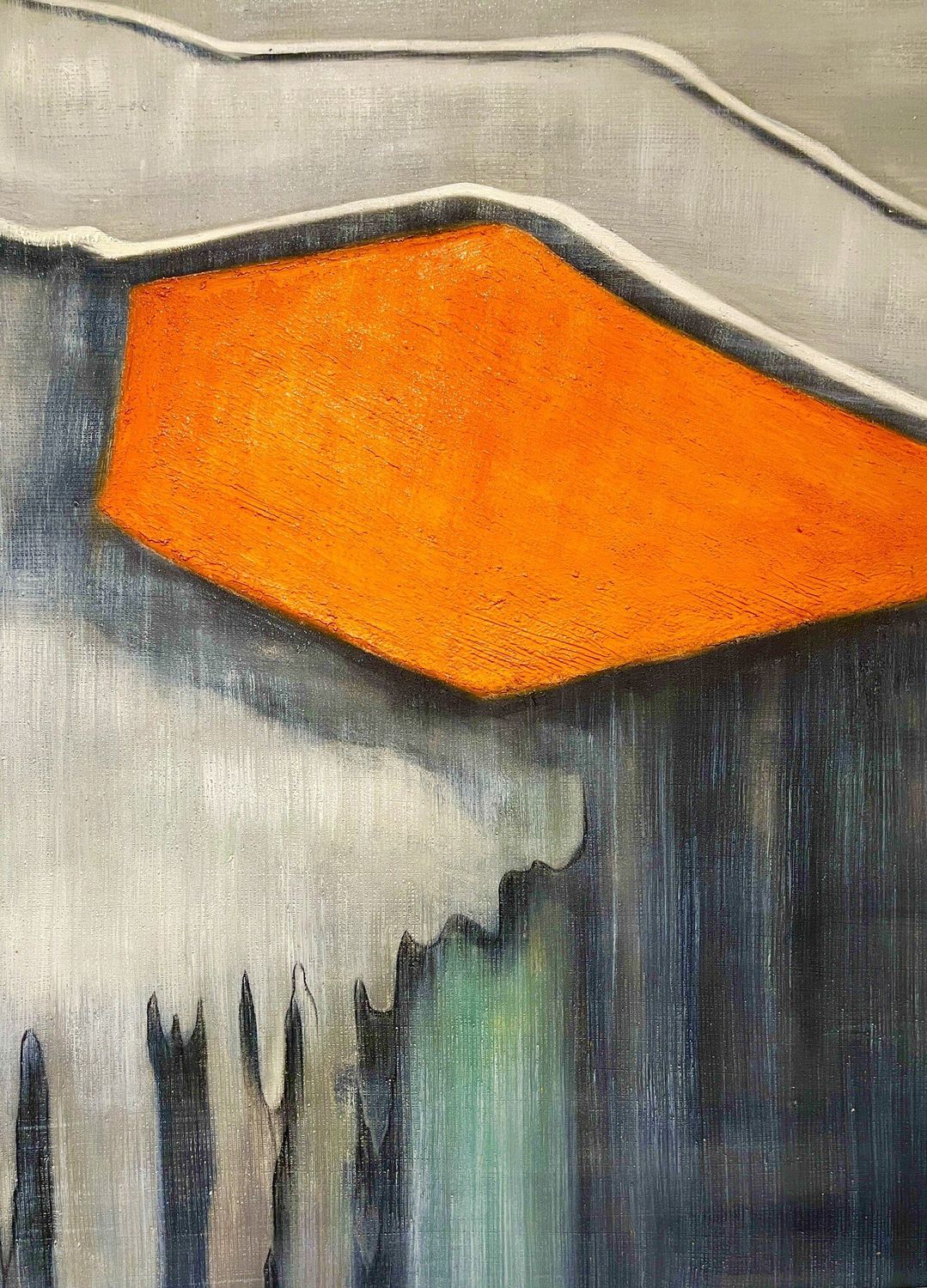Black Grey Orange