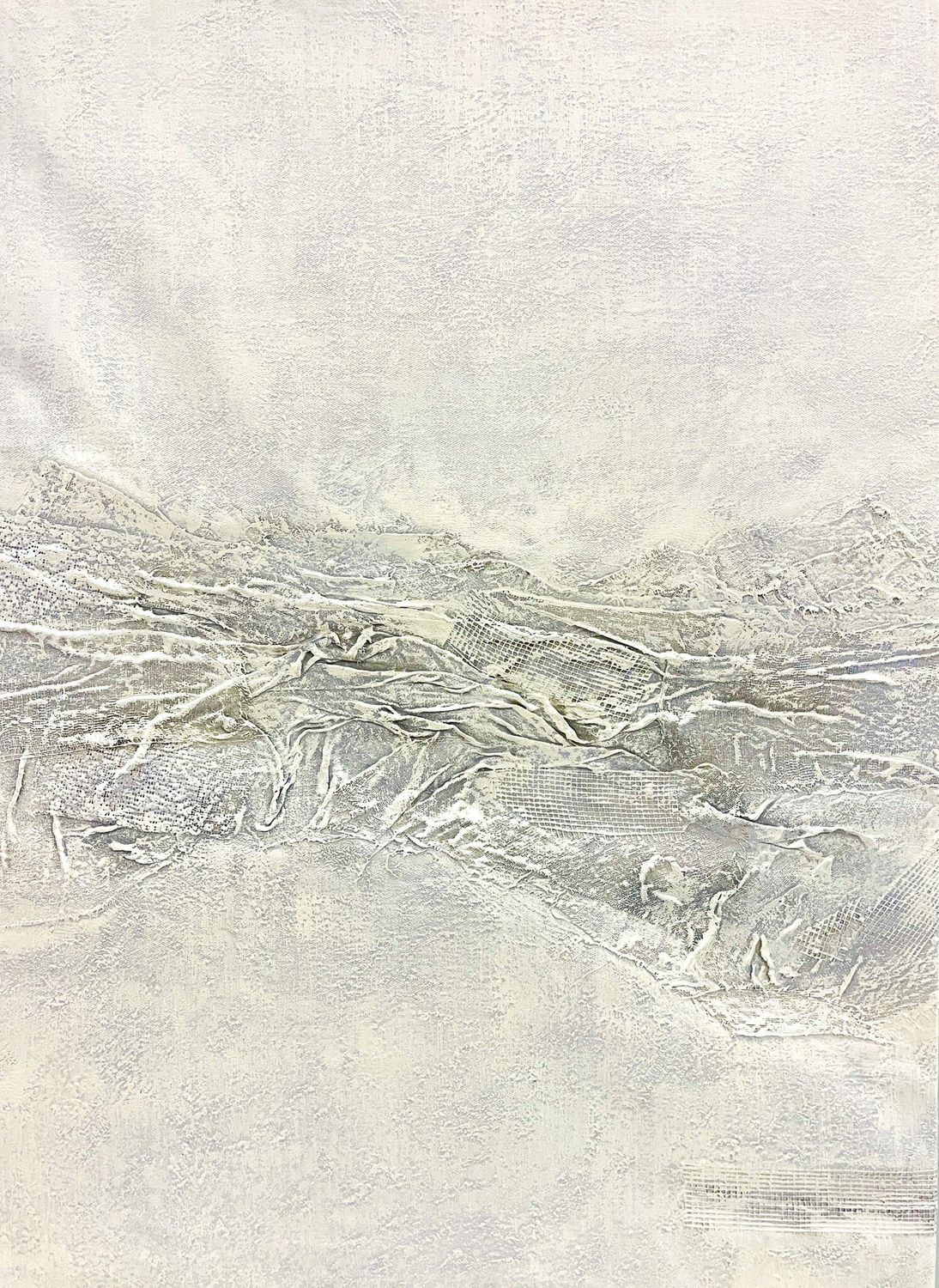 White Mesh Art