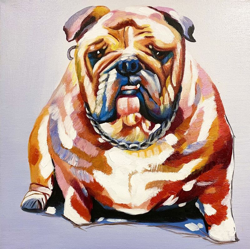 Hand-painted Animal - Dog