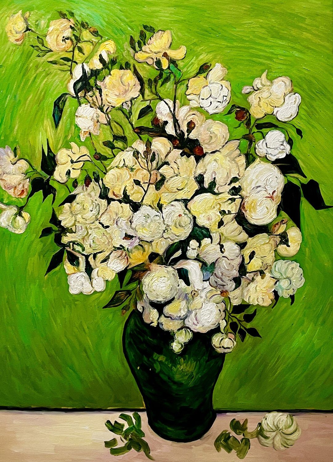 Vase Mit Rosen