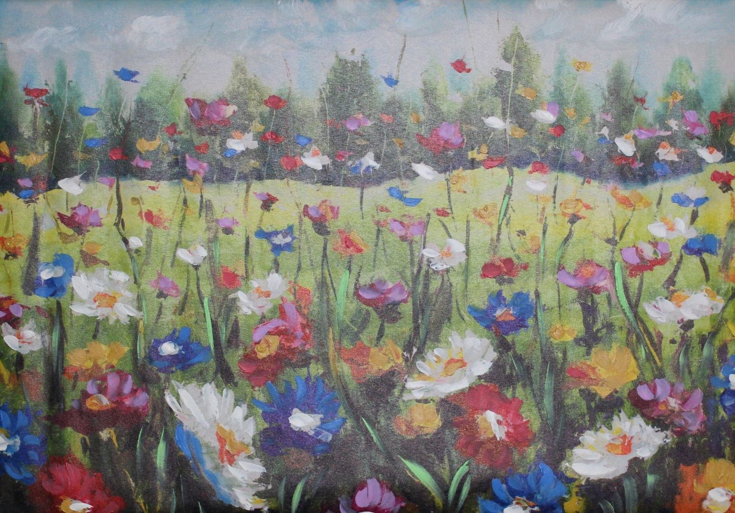 Rainbow Flowers