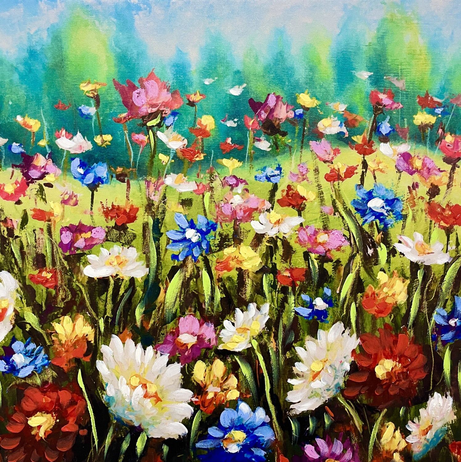 Field Of Flowers