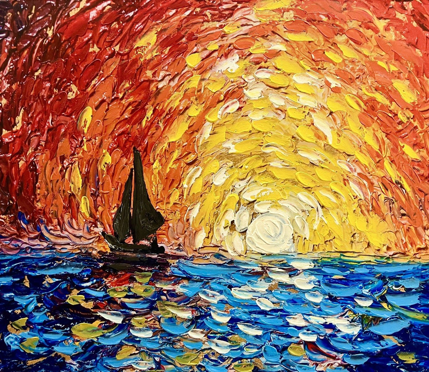 Sailing In To The Sunset