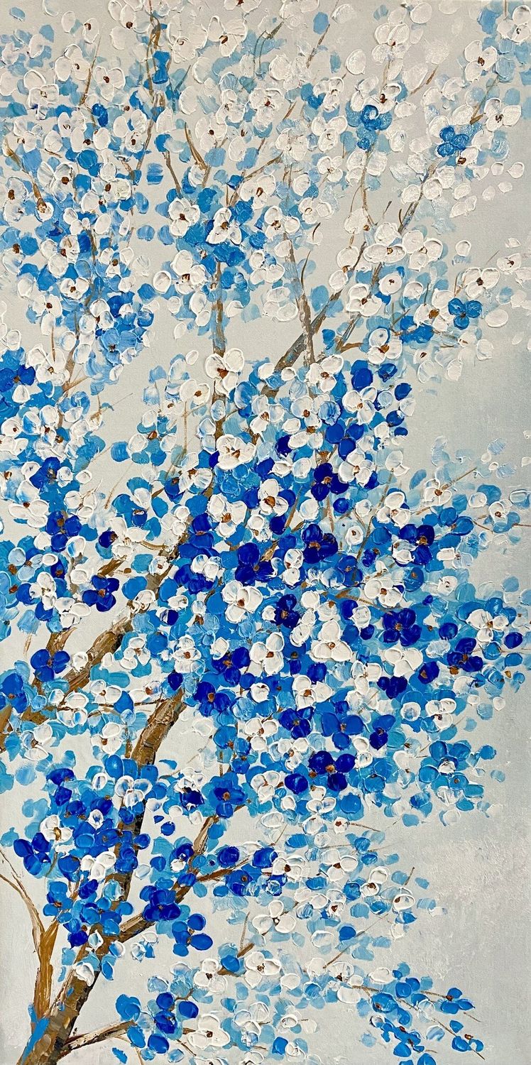 Blue Flower Tree