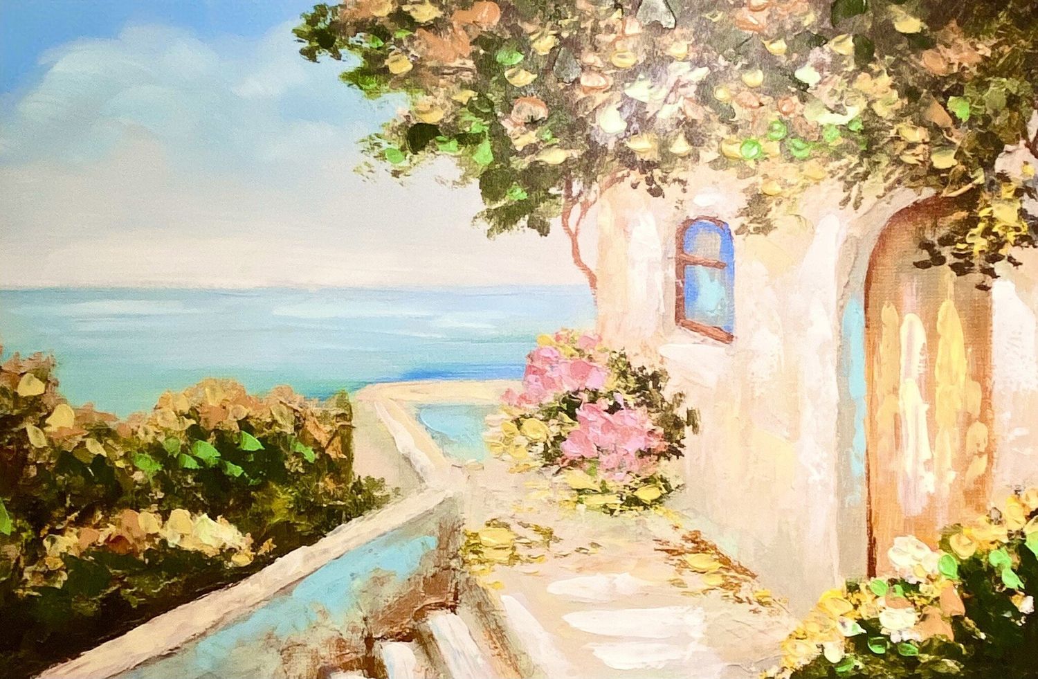 Outside
