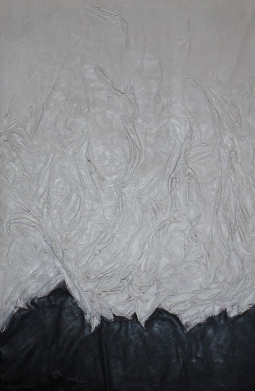 Modern Black and White Abstract II