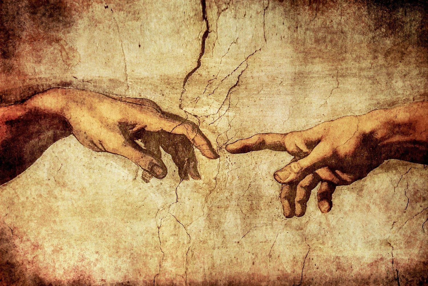 Creation Of Adam By Michelangelo