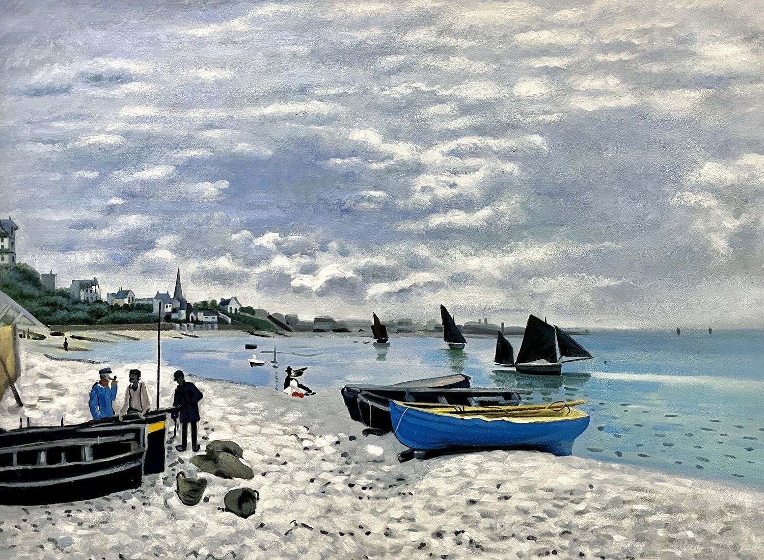 The Beach At Sainte Adresse
