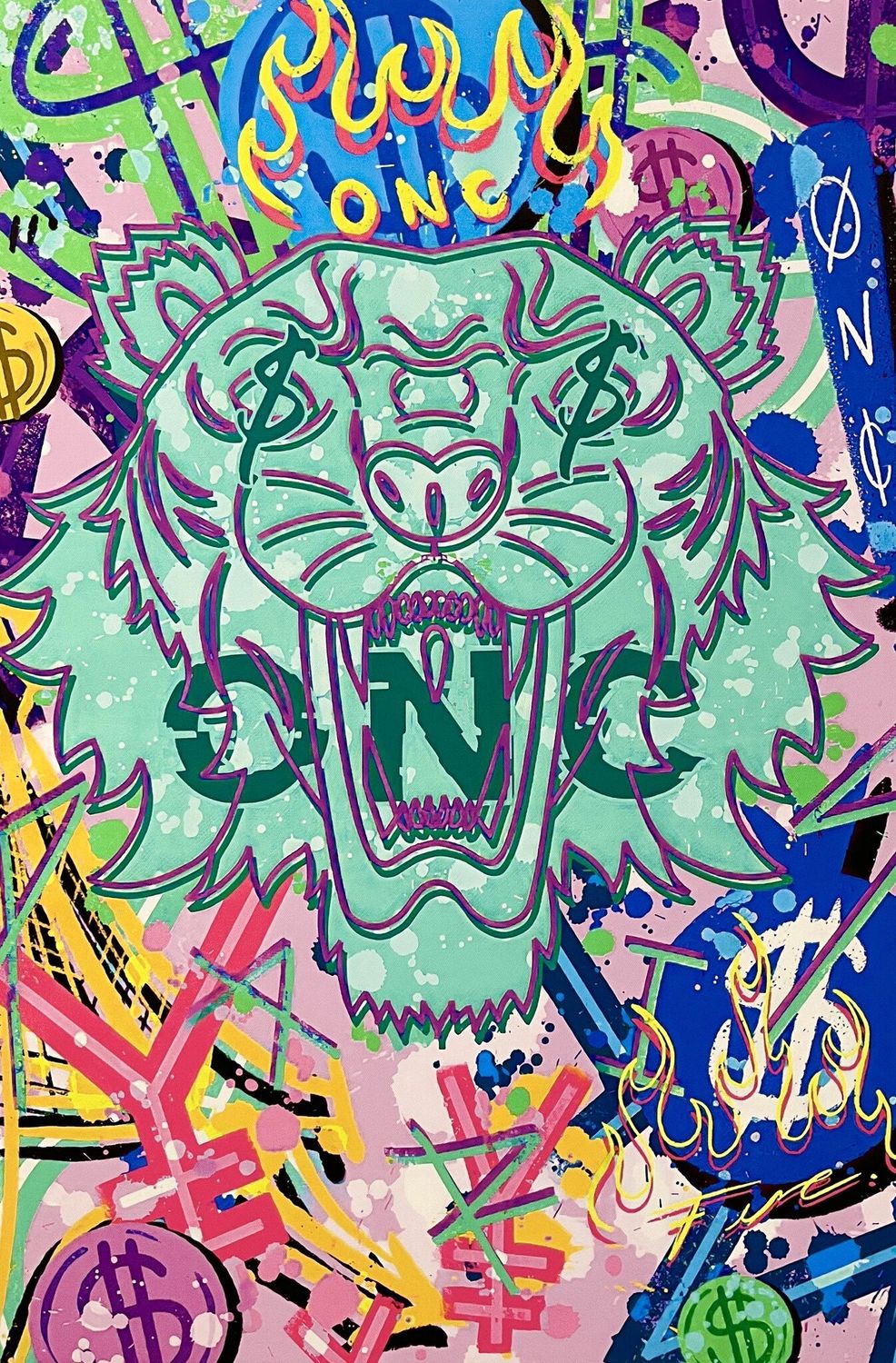 Graffiti - Lion