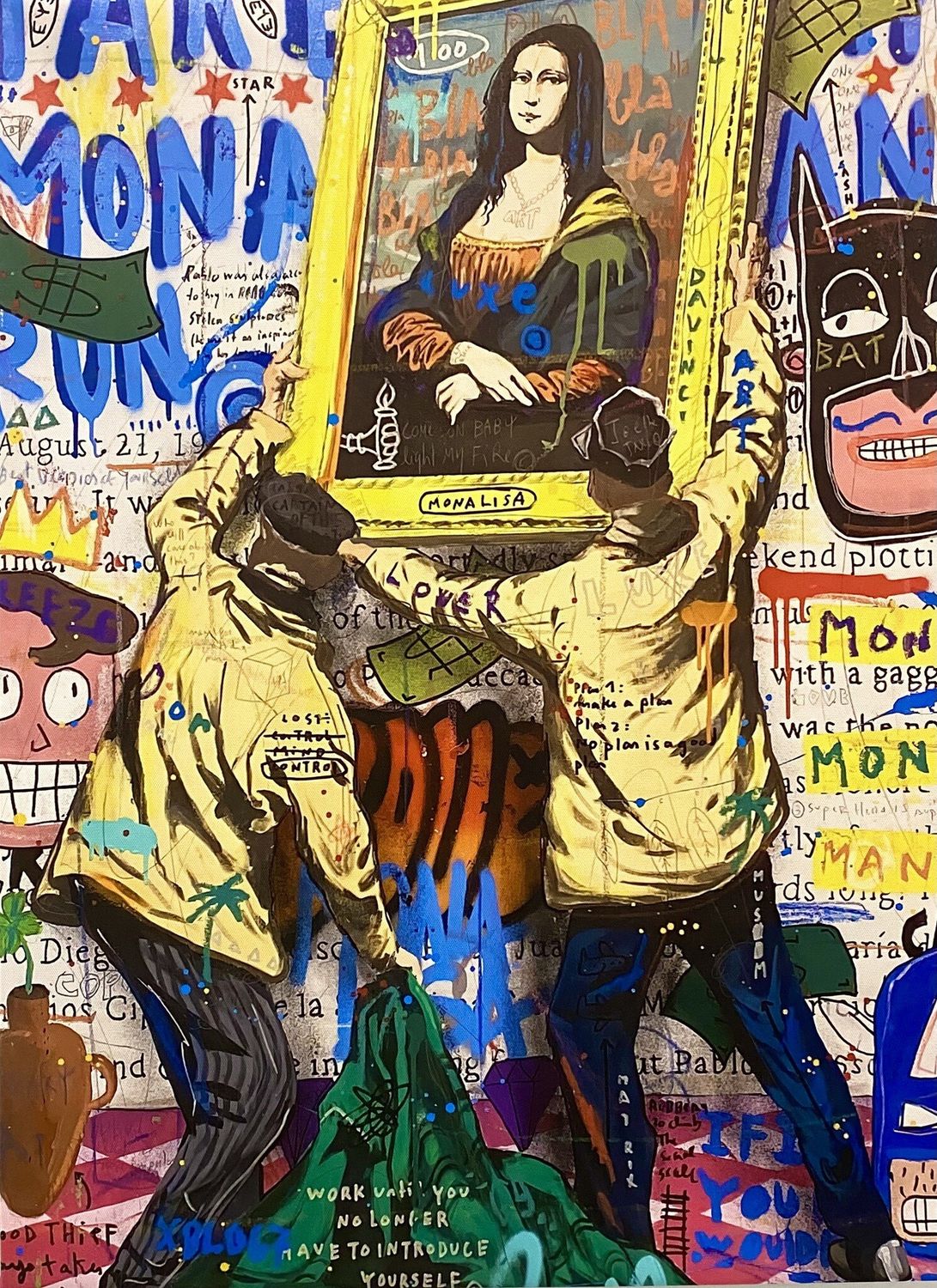 Graffiti - Monalisa