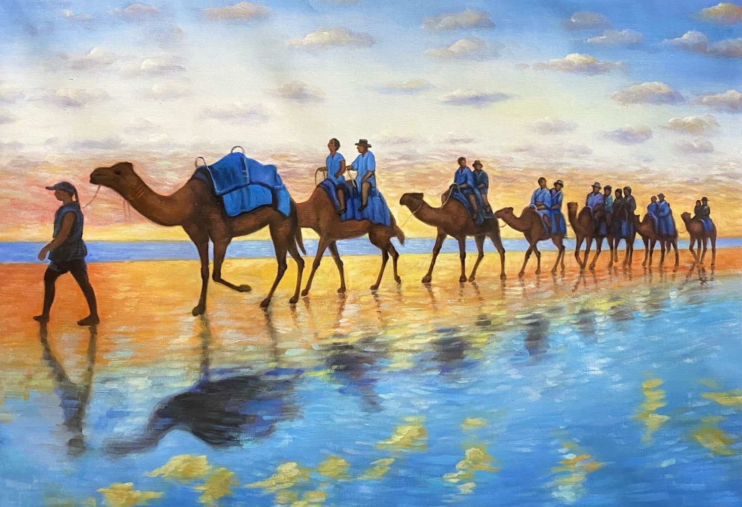 Caravan Of Camels