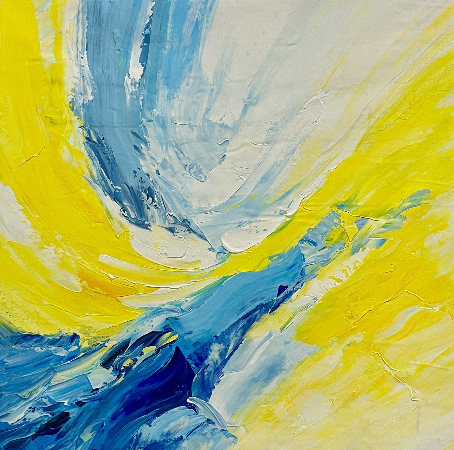 Abstract Oil Painting