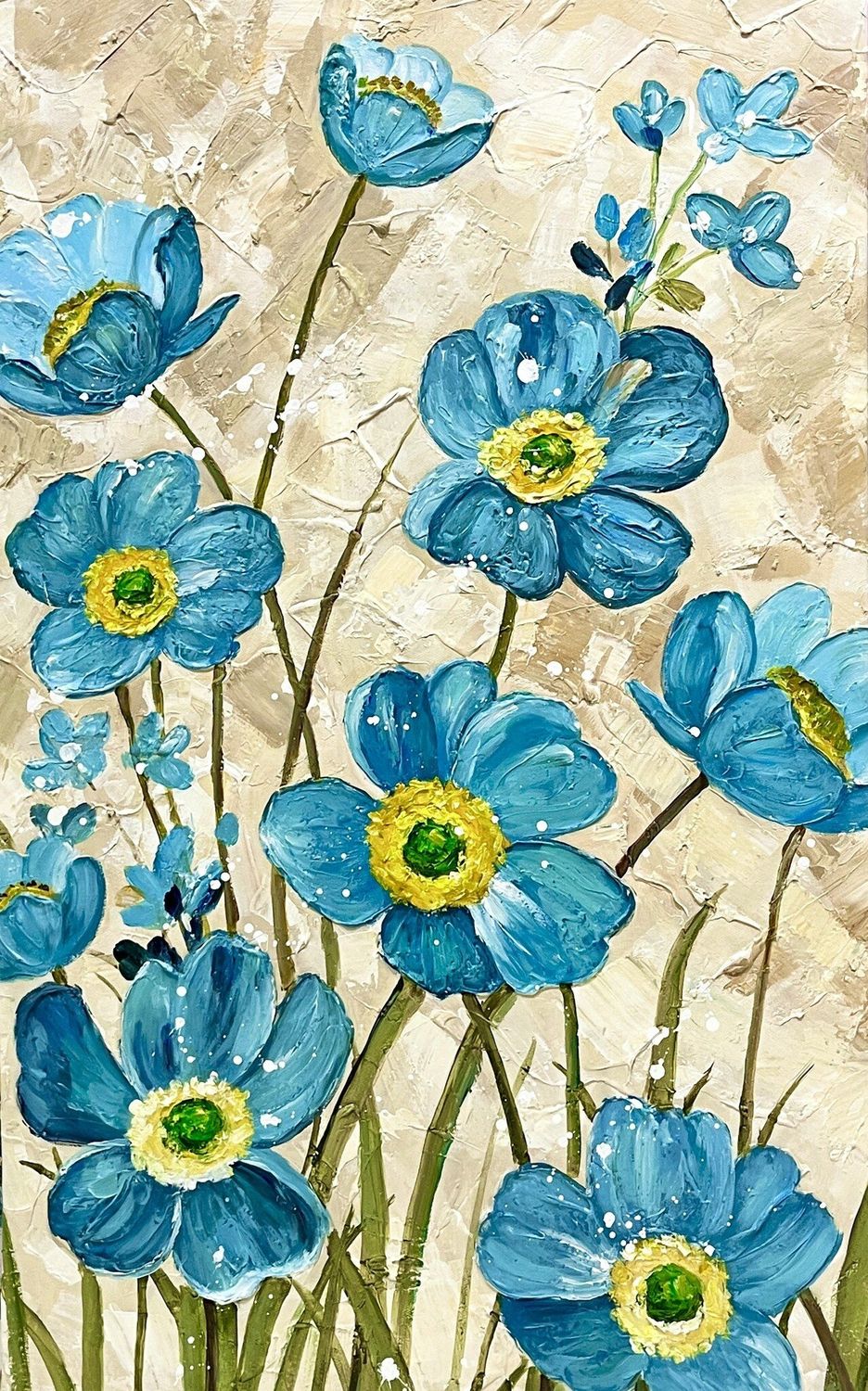 Painting Little Daisy