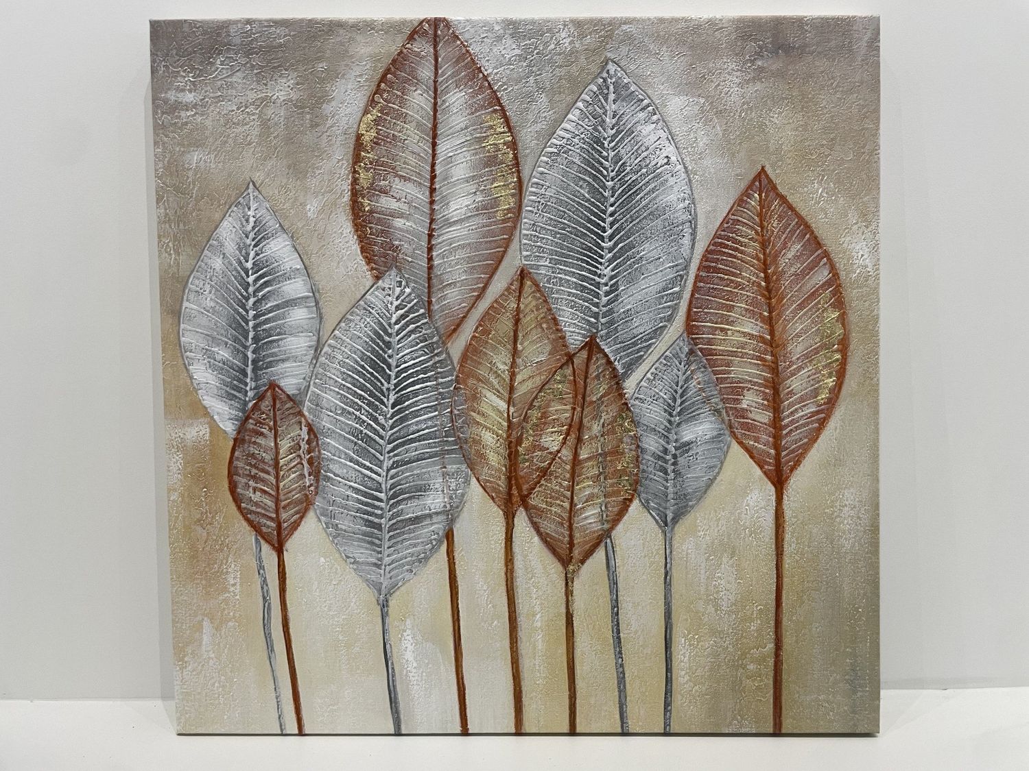 Feathers On Canvas