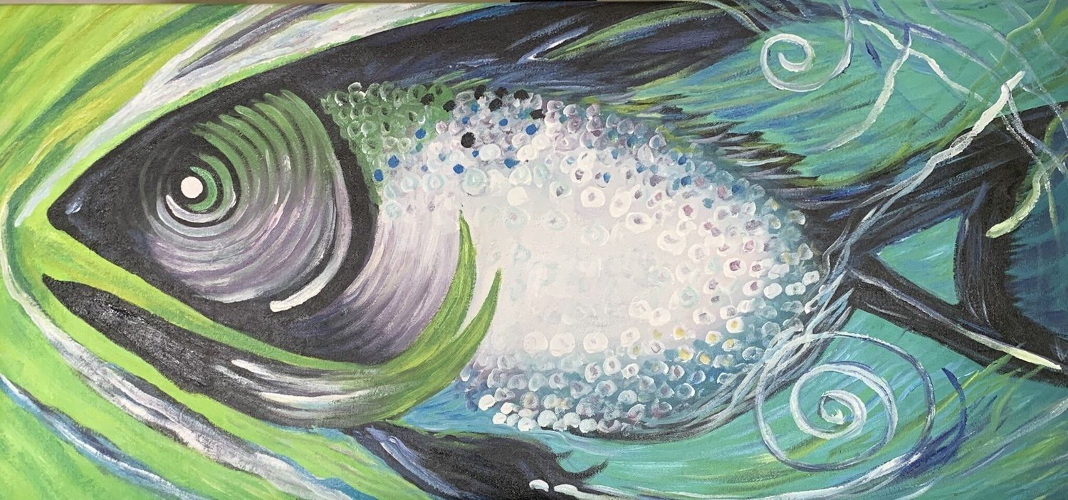 Hand-painted Animal - Fish
