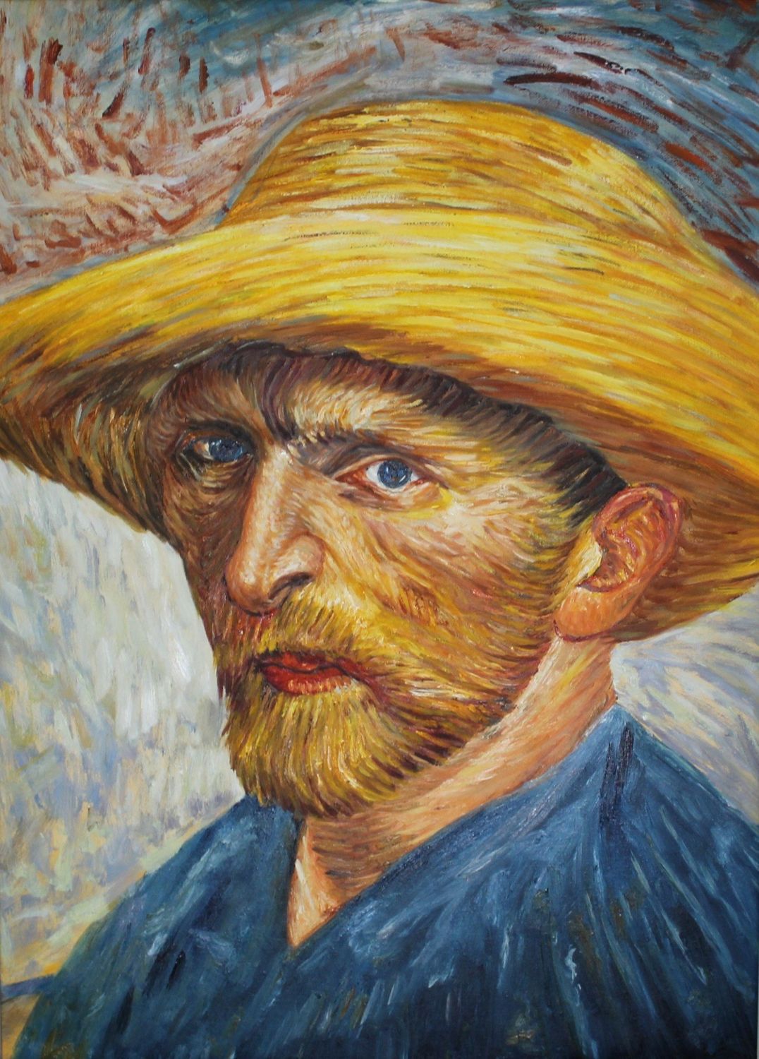 Self-portrait By Vincent Van Gogh