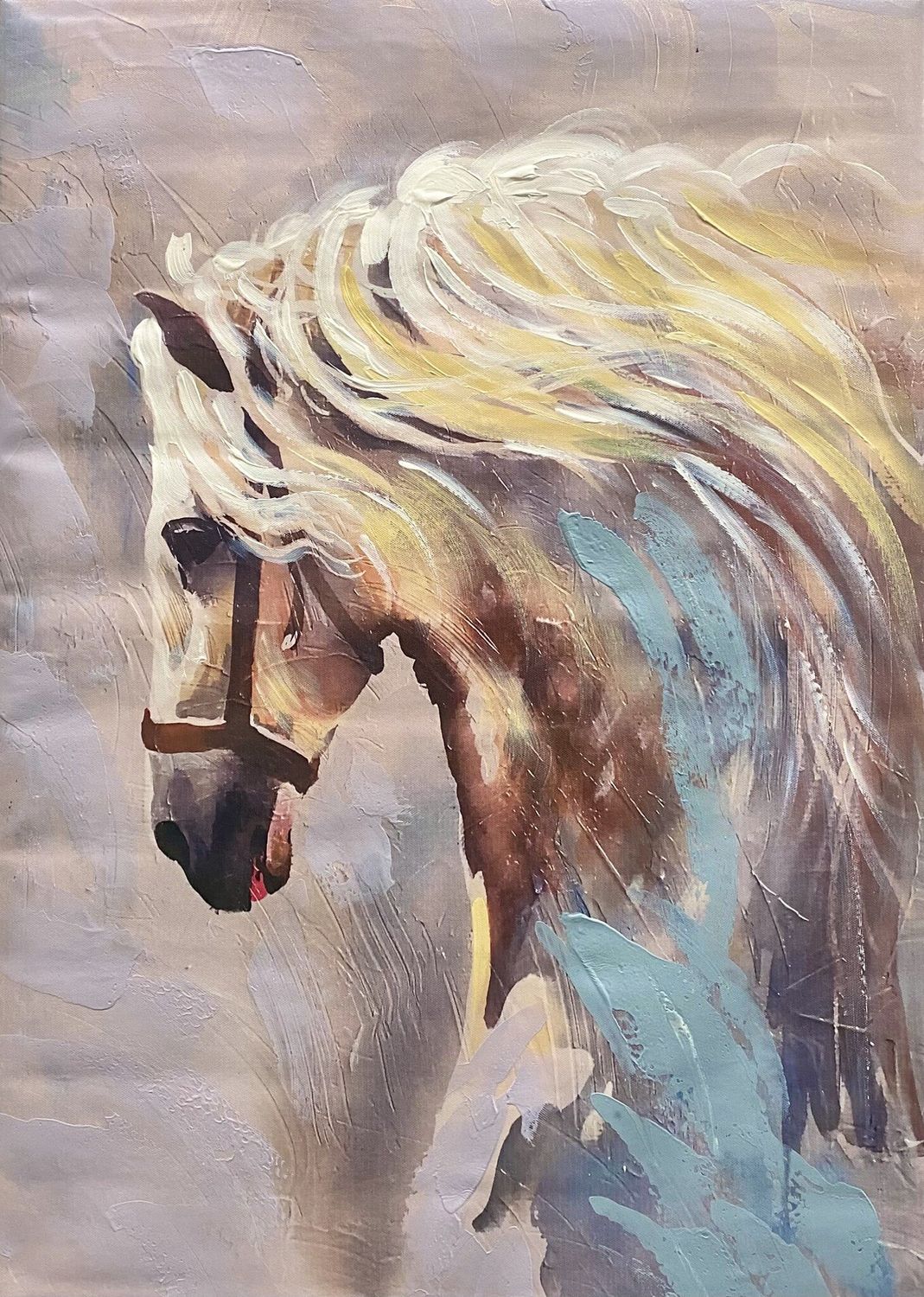 White Stallion Side Profile