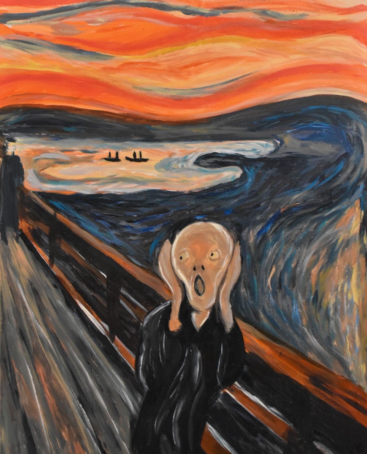 The Scream By Edvard Munch