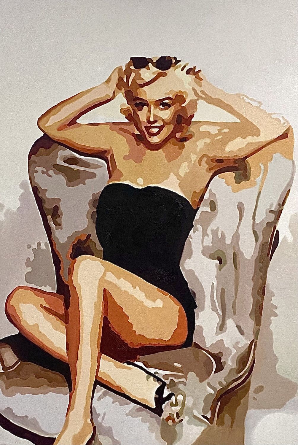 Portrait Of Marilyn Monroe X