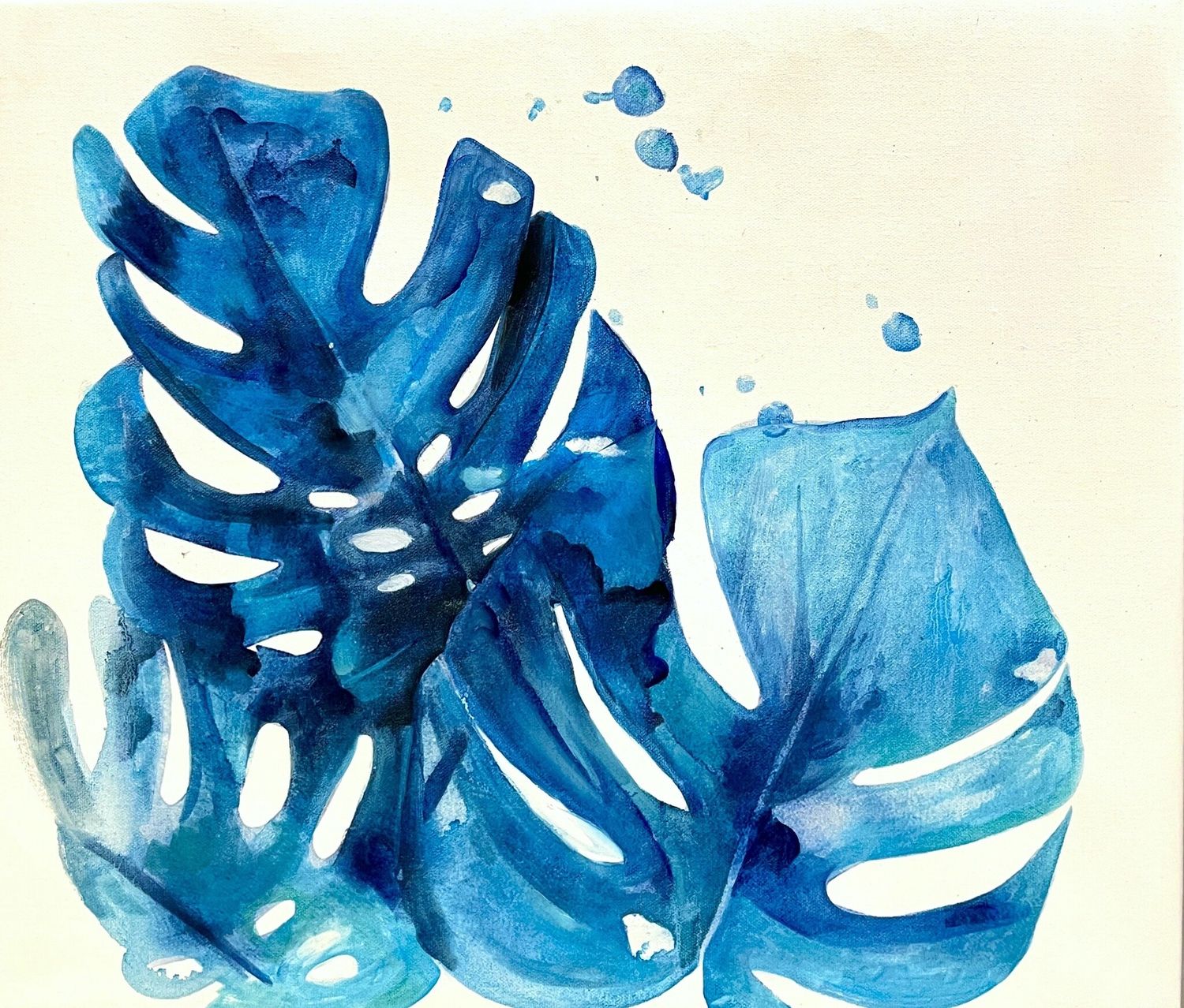 Indigo Leaves III