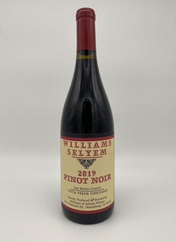 Williams Selyem  Vista Verde Pinot Noir 2019