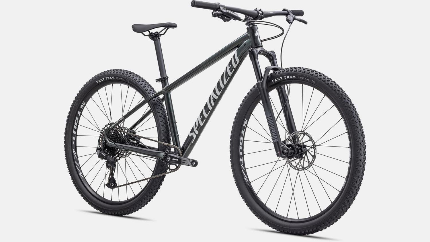 ROCKHOPPER EXPERT 29 - Oak Green/White Silver - Large